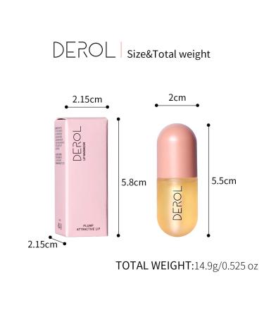 Wutian Lip Plumper Set - Natural Lip Enhancer for Fuller Lips - Hydrating Serum to Reduce Fine Lines - Rose Lip Care Duo - Buy Online on GoSupps.com