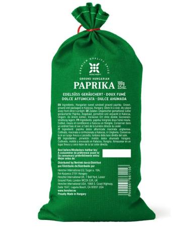 Buy Authentic Hungarian Sweet & Smoked Paprika Powder - 100g | International Shipping Available - Buy Online on GoSupps.com