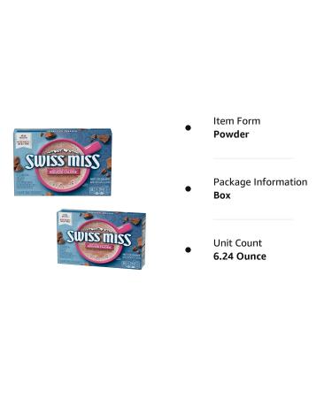 Swiss Miss Reduced Calorie Hot Cocoa Mix - (16 Pack) Milk Chocolate Flavor - 0.39 oz Envelopes - 2 Packages - Buy Online on GoSupps.com