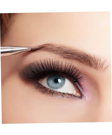 NOLITOY 12 Sheets Waterproof Eyebrow Stickers Black Stickers Hair-like False Eyebrows Cosmetics Artificial - Buy Online on GoSupps.com