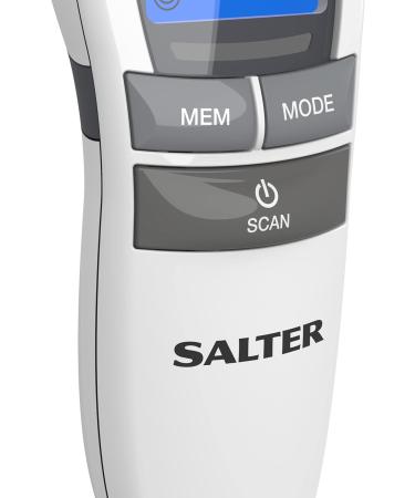 Salter TE-250-EU No Touch Infrared Thermometer - Forehead & Object Mode, Night Mode, Fever Alarm - 30 Memory Recall - Backlit Display - Instant & Accurate - for Babies/Adults - Buy Online on GoSupps.com