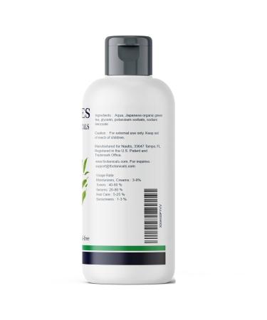 Japanese Green Tea Extract Liquid for Skin Face Hair Concentrated Alcohol-Free Organic Cosmetic Grade Ingredient for Topical Applications DIY (4 oz) 4 Fl Oz (Pack of 1) - Buy Online on GoSupps.com