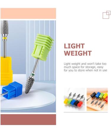 POPETPOP 3pcs Nail Polisher Nail Bits Nail Drill Tips Nail Drill Bits Nail Grinding Heads Manicure Drill Heads Manicure Tools Drill Bits for Nails Russia Tungsten Steel Alloy Metal 7x1.3cmx3pcs As Shown 3x3pcs - Buy Online on GoSupps.com