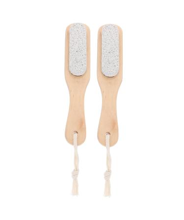 Mipcase 2pi ces Brosse Exfoliante pour Pied Pied Kit Outils de P dicure pour Soins des Deux-