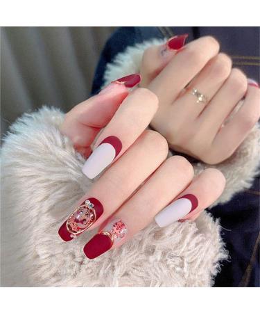 Accessories Manicure Decoration Adhesive 3D Nail Art Nail Slider Nails Decal Tiger Nails Stickers 2022 Year(1) Style1 - Buy Online on GoSupps.com