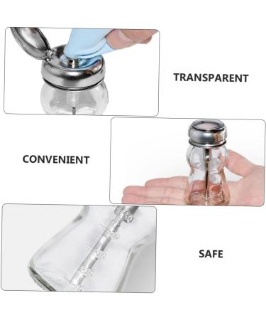  WOONEKY WOONEKY 60ml Glass Nail Polish Remover Bottle with Refillable Handmade Pump - Buy Online on GoSupps.com