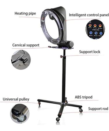 Hairdressing Dryer Flying Saucer Accelerator Professional Drying Salon Hair Processor Helmet Hair Dryer - Buy Online on GoSupps.com