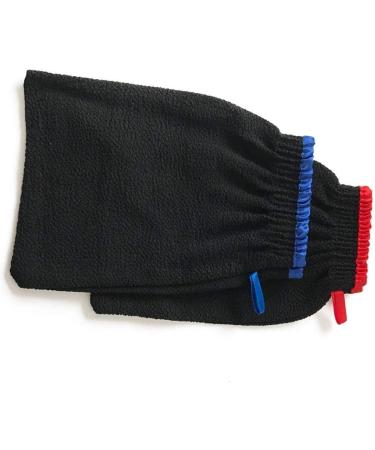Premium Exfoliating Gloves Set of 2 | Best Body Scrub for Men & Women | Remove Dead Skin Improve Bath Experience - Buy Online on GoSupps.com