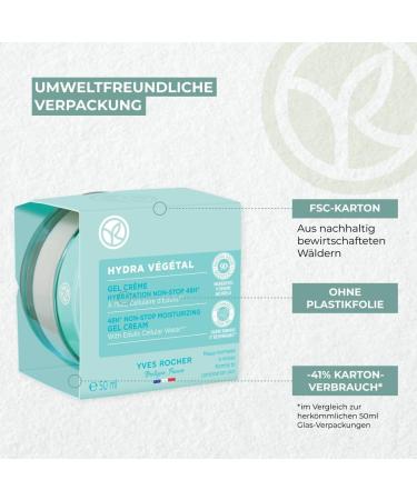 Yves Rocher HYDRA VEGETAL Intensive care longlasting moisture gently melting cream 75 ml - Buy Online on GoSupps.com