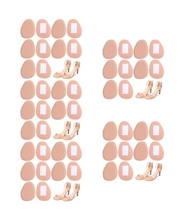 25 Pairs Forefoot Pad Shoe Inserts for Women Heels Metatarsal Foot Pads Sleeve Protectors Forefoot Cushions Clear Gel Shoes Inserts Men and Women Flat Pad Patch Sponge
