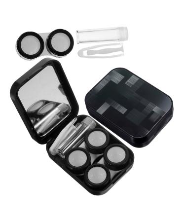 Iwowhero case 2 sentences colored contact lenses contact lens carrier storage of contact lenses contact lens container from lens container