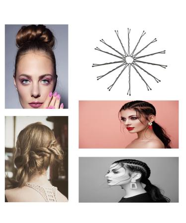 30 Metal Wave Shape Hair Clips - Stylish Hairpins & Accessories for Trendy Hairstyles - Buy Online on GoSupps.com