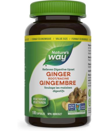Nature's Way Dandelion Root - Digestion Supplement & Ginger Root Traditional Digestive Support Supplement - Buy Online on GoSupps.com