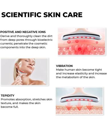 Profeir Red Light Therapy Face Sculpting Device - Neck Tightening & Lift, LED Face Massager for Wrinkle Reduction & Anti-Aging - Buy Online on GoSupps.com