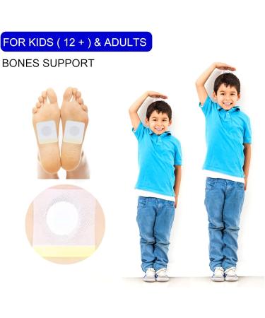 Utapossin Magnetic Foot Patches - 16-Piece Height Growth Solution for Adults & Children | Boost Altitude & Improve Height - Buy Online on GoSupps.com