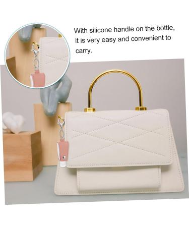 Gleavi 8 Set Bottle Covers for Key Holders - Clear Plastic Travel Containers for Toiletries - 2 Colors 2 Pieces - International Shipping Available - Buy Online on GoSupps.com