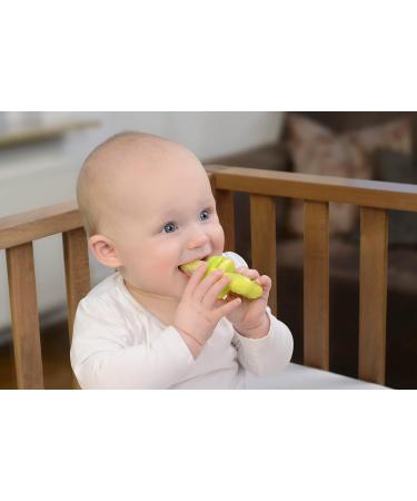 Kidsme Food Feeder Large Lime Green - Safe and Easy Feeding Solution for Babies - Buy Online on GoSupps.com