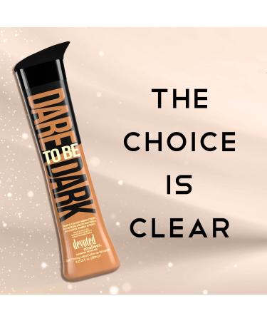 Devoted Creations Dare to be Dark Tanning Lotion - Anti-Reddening Sensitive Skin Formula with Vitamins - 8.45 oz | Shop Internationally - Buy Online on GoSupps.com