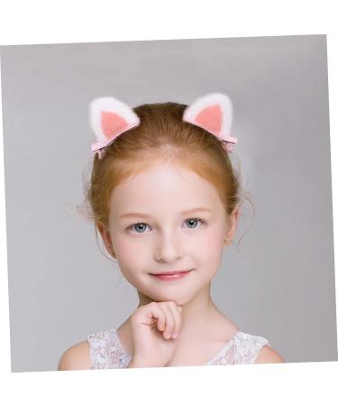 minkissy 5 Pairs Children's Hairpin Cat Ear Hair Barrettes Fox Ear Hair Band Girls Hair Cat Ears Hair Clips Girls Little Girl Hair Clips Hairbows Kids Kitten Stainless Steel Baby Halloween - Buy Online on GoSupps.com