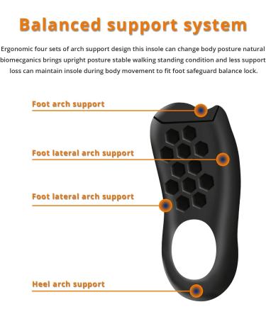 Orthopedic Insole for Flat Foot XO-Type Leg Support | Arch & Plantar Fasciitis Relief | Knee Valgus & Foot Pain | L(Men 11-12.5 / Women 12-13.5) - Buy Online on GoSupps.com