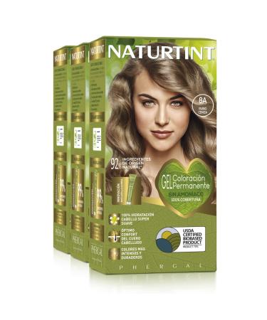 Natureint Biobased |Hair color oohne ammoniak |8a Aschblond |High proportion of natural ingredients3 pack |510 ml 8a.Aschblond 170 ml (3 pack) - Buy Online on GoSupps.com
