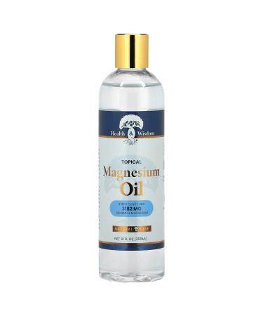 Health and Wisdom Magnesium Oil 12 fl oz (355 ml)