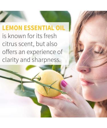 Garden of Life Organic Lemon Essential Oil - Pure, Non-GMO, 0.5 Fl Oz for Aromatherapy & Diffusers - Buy Online on GoSupps.com