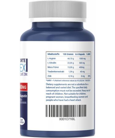 Buy Saint Nutrition V-Gra Forte: Fast-Acting Pleasure Pill for Men - 20 Capsules - Buy Online on GoSupps.com