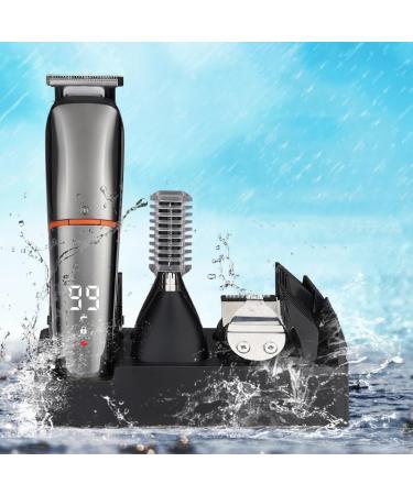 Buy Multifunctional Electric Hair Clipper with Digital Display - 160mm Gray | International Shipping Available - Buy Online on GoSupps.com