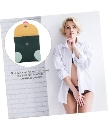 Minkissy Women's Bandage Bag - Stylish Menstruation Storage Pocket for Towel & Napkin 13.5x12cm - Buy Online on GoSupps.com