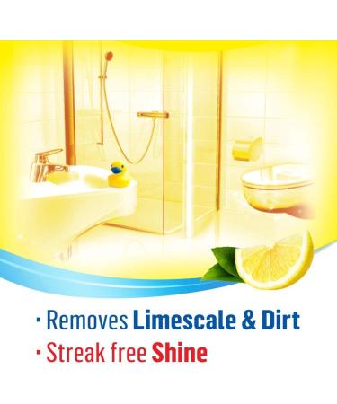 Bloo Total Bathroom Refill Lemon 250ml - Removes Limescale & Dirt - Easy to Refill - Pack of 1 - Buy Online on GoSupps.com