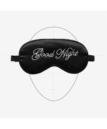 Luxury Silk Sleep Mask - Adjustable Plush Eye Cover for Travel & Relaxation | Golden Eye Shade for Sweet Sleep - Buy Online on GoSupps.com