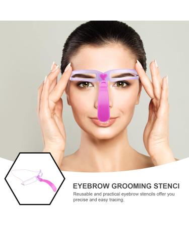 Beaupretty Set De Maquillaje Eyebrow Shaper Stencils Shaping Template: Reusable Eyebrow Stencil with Handle and Strap Handheld Eyebrow Grooming Stencils for Women Makeup Eyebrow Tools - Buy Online on GoSupps.com