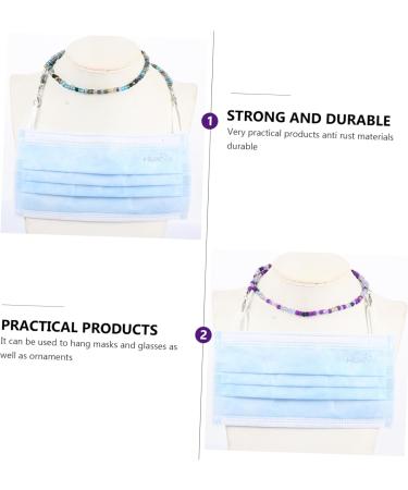 Frcolor 2 PCAL Glasses Mask Chain - Stylish & Practical Face Accessories for Glasses Masks & More - Shop Durable Slide-Resistant Straps Online - Buy Online on GoSupps.com