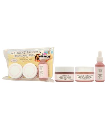 Radiant Renewal Skincare Trio by the Balm - 3 Pc Face Mask Night Cream & Serum for Women | Shop Internationally - Buy Online on GoSupps.com