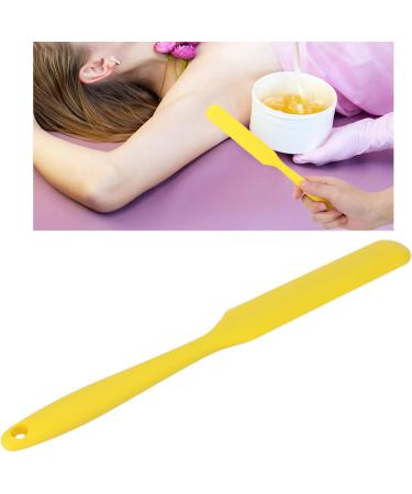 Wax Spatulas - Silicone Applicator for Hair Removal and Wax Bean Scraper (Yellow) - Buy Online on GoSupps.com