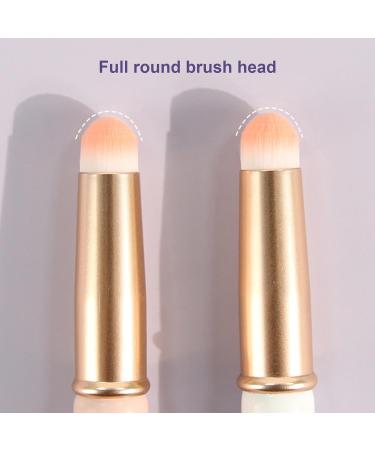 Lip Brush for Lipstick | 3 Lip Brush Stick | Portable Lip Applicator Brushes with Caps | Reusable Lip Balm Applicator for Lip Gloss Lip Balm Lipsticks - Buy Online on GoSupps.com