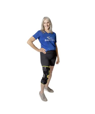 KOAlign OA Unloader Soft Knee Brace Wrap for Knee Pain- for the Active Lifestyle- Medial or Lateral Osteoarthritis Load Reduction Arthritis Cartilage Repair Degeneration Left and Right PDAC M - Right