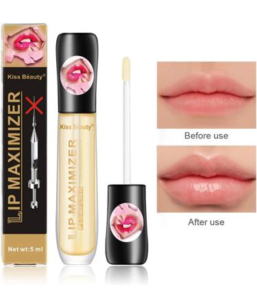 Lip Plumper Lip Gloss Lip Care Serum Plumper Lip Extreme Volume Enhancer Hydrated Lips Moisturize Eliminate Dryness Wrinkles Enhances Plump (3PCS) - Buy Online on GoSupps.com