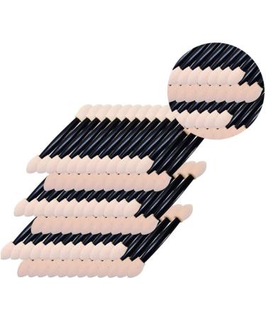 50 Pack Eyeshadow Brushes Disposable Dual Sided Eyeshadow Brush Sponge Tipped Oval Makeup Applicator - Buy Online on GoSupps.com