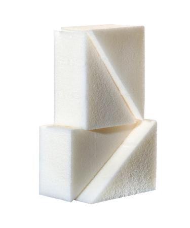 Grima's professional latex sponges triangular 5x3.5 cm 4 pieces for applying cream painting camouflage foundation and more washable latex sponge triangular 4 hours