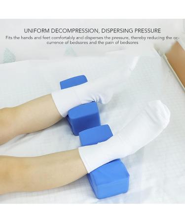 High Elasticity Heel Cushion Protector Pillow for Ulcer Relief and Pressure Reduction - Ankle and Foot Support for Sleeping and Leg Rest - Buy Online on GoSupps.com