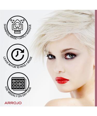 ARROJO Hair Repair Deep Conditioning Hair Mask - Protein Treatment for Shiny, Lustrous & Color Treated Hair - Buy Online on GoSupps.com