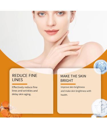  NACGYUDP Set of 2 turmeric and vitamin C body lotions - Moisturizing brightening and firming for face and body smooths skin nourishing cream for dry skin - Buy Online on GoSupps.com