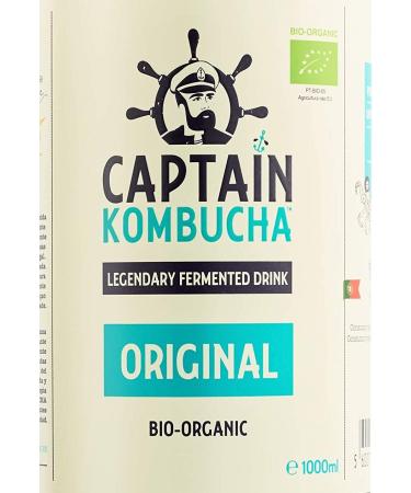 Other Brand Original organic captain kombucha - The bottle of 1l - Buy Online on GoSupps.com