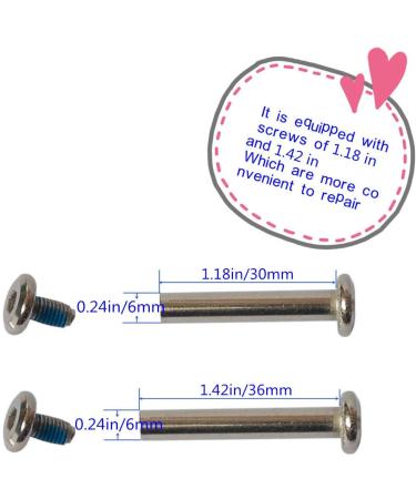 YongXuan 2.4in Mute Wear-Resistant Luggage Suitcase Replacement Wheels Kit | 60 x 18mm Wheel Diameter - Buy Online on GoSupps.com