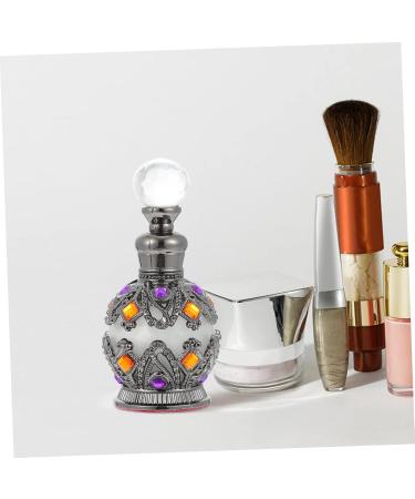 POPETPOP Perfume Bottle Cosmetic Spray Bottle Cosmetic Dispenser Essential Oil Spray Bottle Facial Cleanser Vial Cosmetic Pump Dispenser Essential Oil Bottle Travel Antique Glass Crystal - Buy Online on GoSupps.com