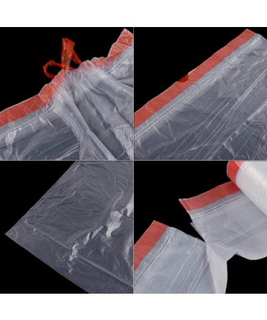 EudokkyNA 3 Gallon Drawstring Garbage Bags Clear Kitchen Trash Bag 220 Bags/4 Rolls - Buy Online on GoSupps.com