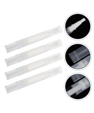 FOMIYES 4pcs Cute Lip Gloss Tubes - Empty Cosmetic Pens for Nail Polish & Cuticle Oil Applicator - Buy Online on GoSupps.com