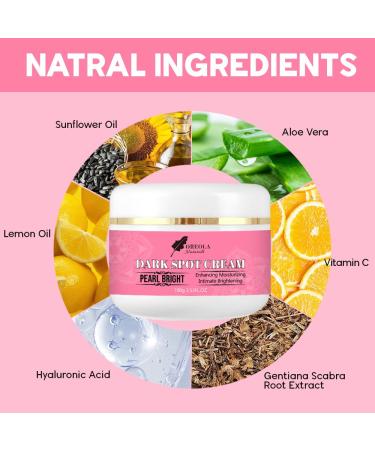 Dark Spot Corrector & Removal Cream - Oreola Naturals 100g for Face & Body | Brighten & Even Skin Tone - Buy Online on GoSupps.com